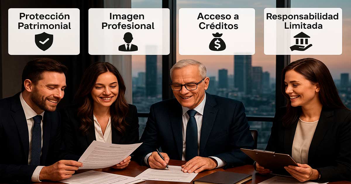 Beneficios de una sociedad anonima