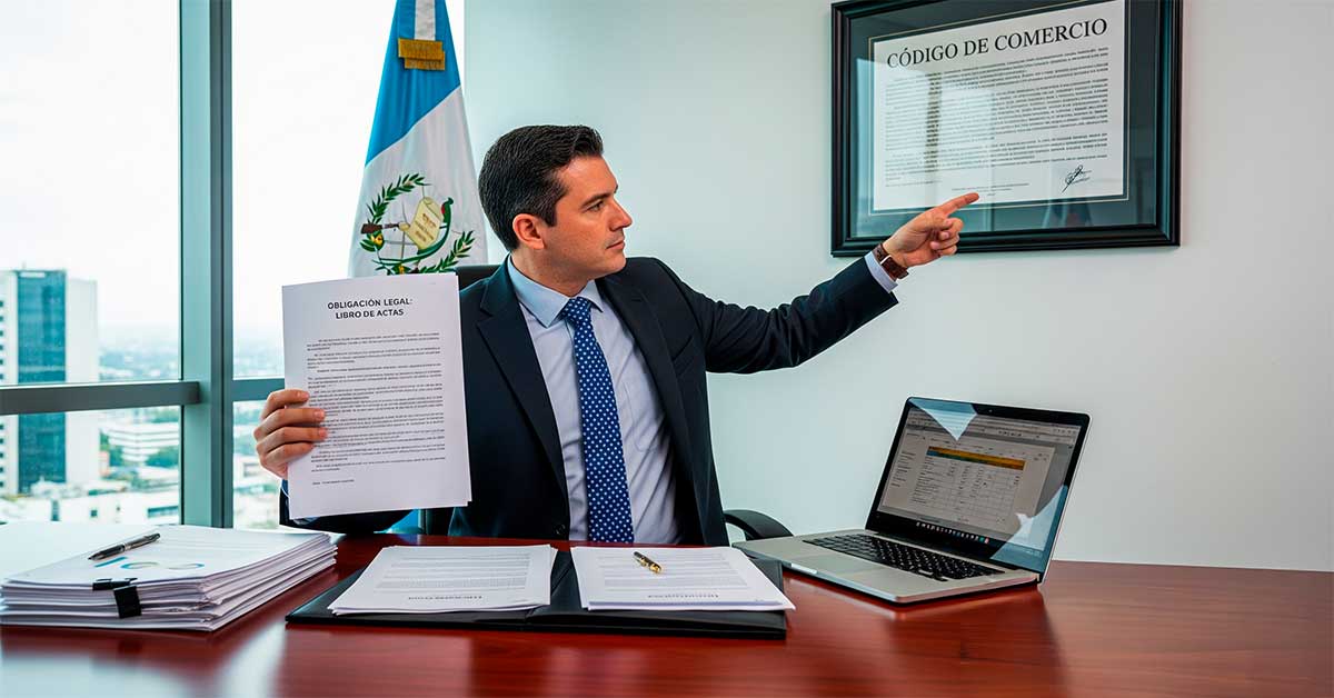 obligacion legal de tener un libro de actas