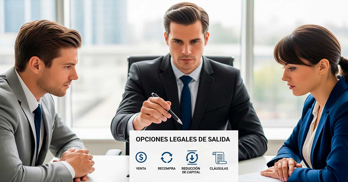 Mecanismos legales para salir de una sociedad