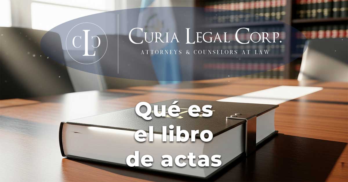 Que es el libro de actas