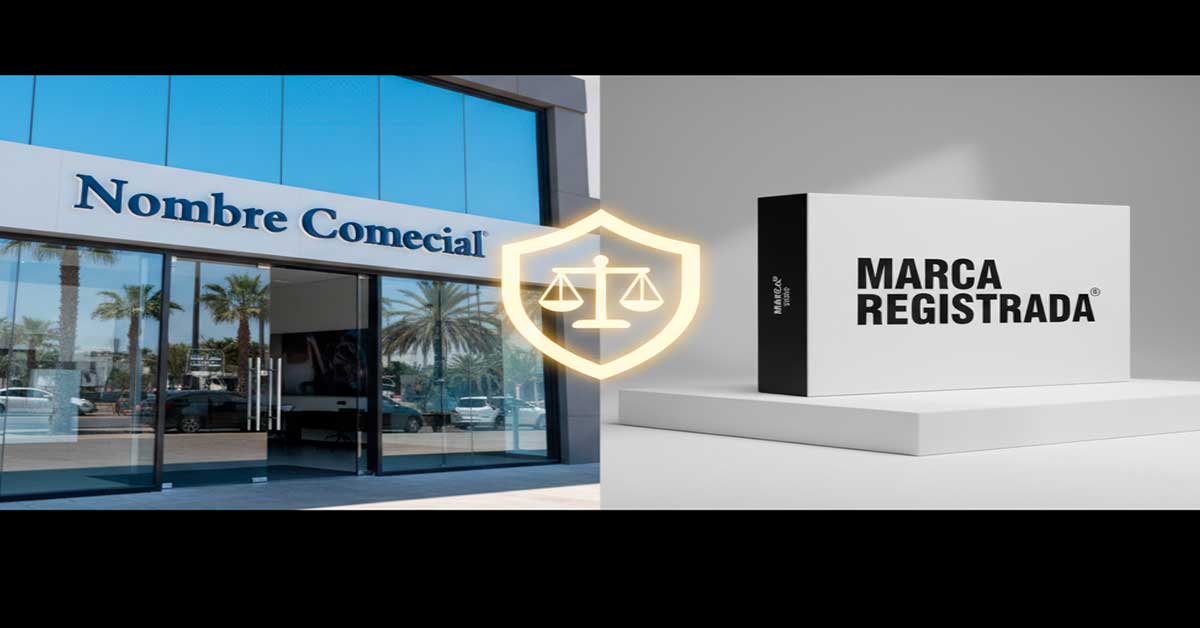 Cuales son las diferencias entre nombre comercial y marca
