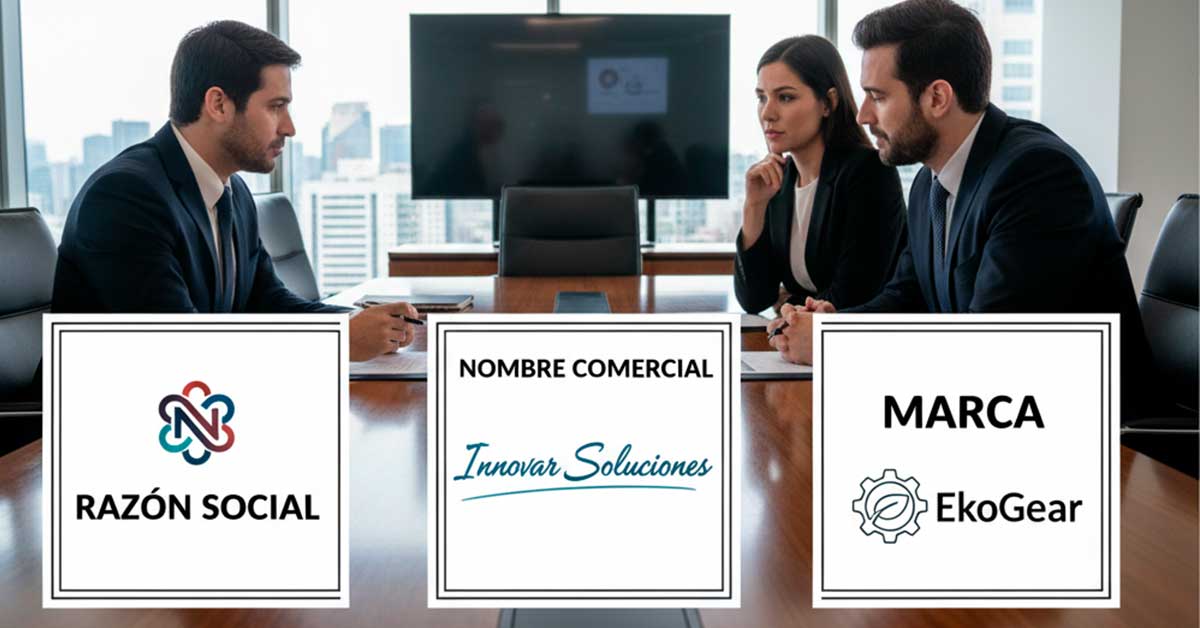 ejemplo diferencia nombre comercial y marca