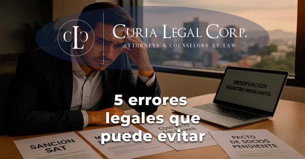 5 errores legales que pueden hundir tu empresa en Guatemala