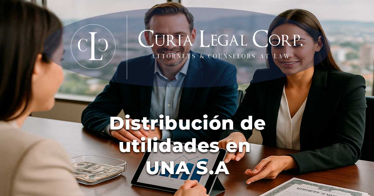 Distribución de utilidades en una sociedad anonima